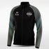 Black Embrace Aurora Full-Zip Jacket Custom 