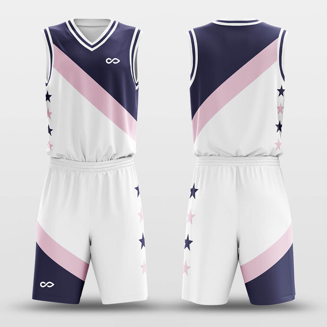 five star knight reversible basketball jersey