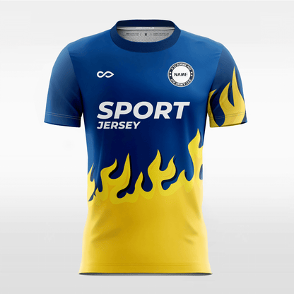 flare sublimated short handball jersey