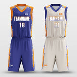Flicker - Custom Reversible Basketball Jersey Set Sublimated BK260102S