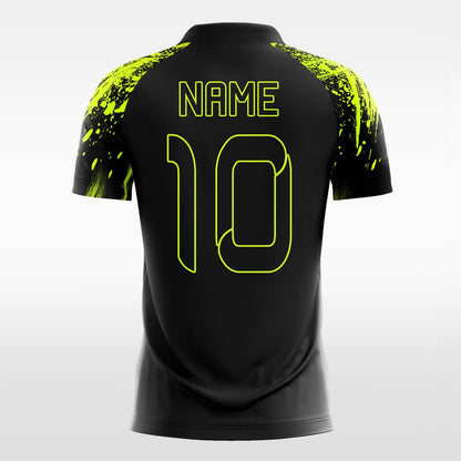 fluorescence sublimation short sleeve jersey