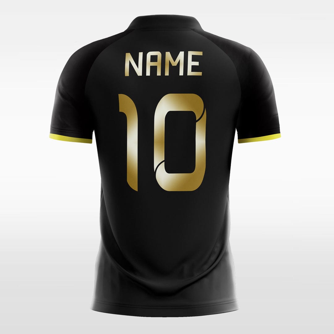 gold soccer jersey