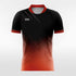 Gradient Soccer Jerseys Orange
