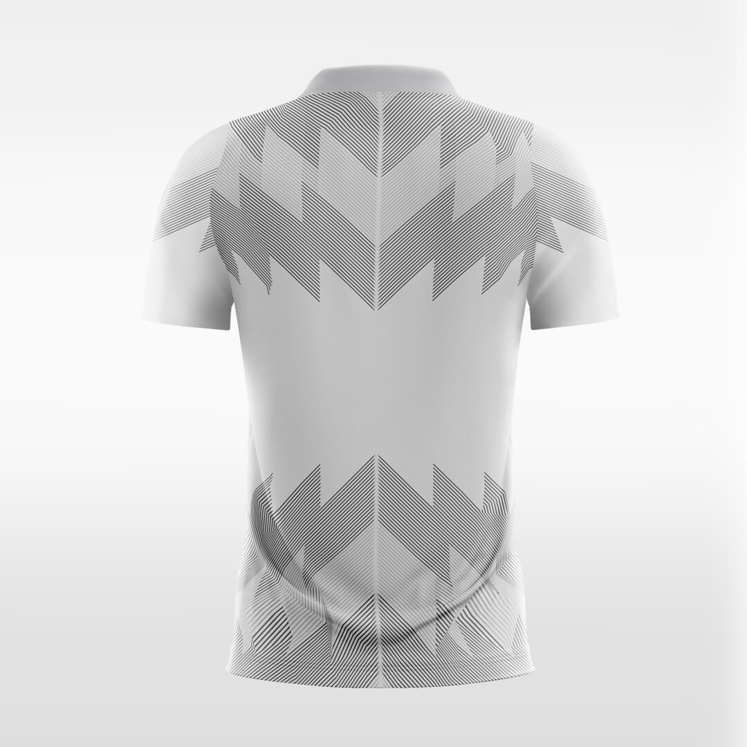 gray sublimated soccer jersey