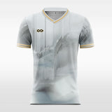 gray sublimated soccer jersey