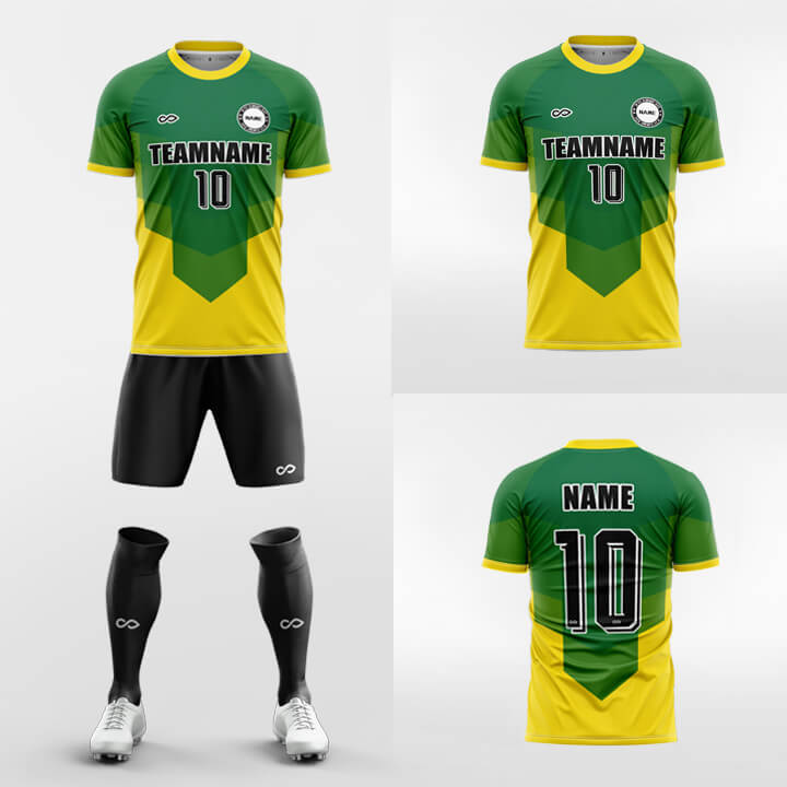 Shield - Team Custom Soccer Jerseys with Shorts Sublimated