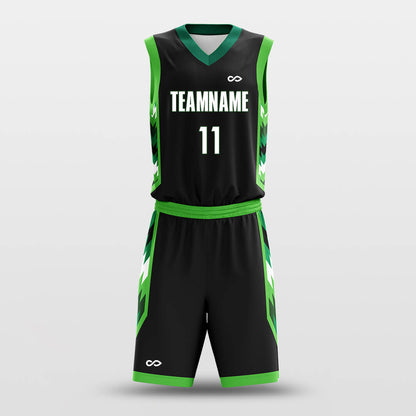 grow custom basketball jersey