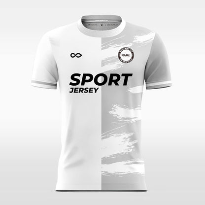 half splicing custom soccer jersey