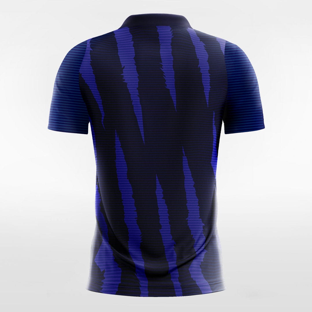 Navy Blue Men's Team Soccer Jersey Design