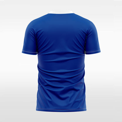 lane custom soccer jersey blue