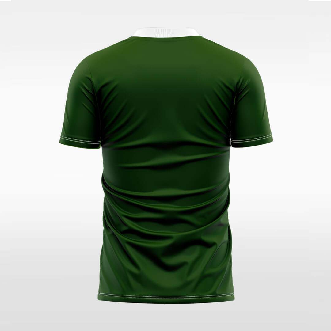 lane custom soccer jersey green sublimation