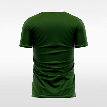 lane custom soccer jersey green sublimation