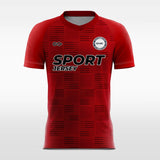 leopard print custom short soccer jersey