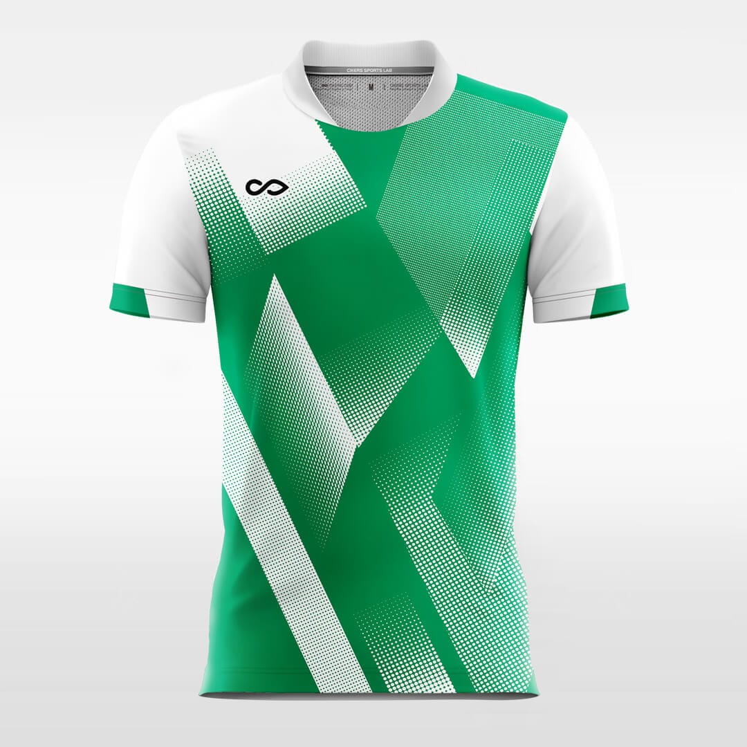 green soccer jersey