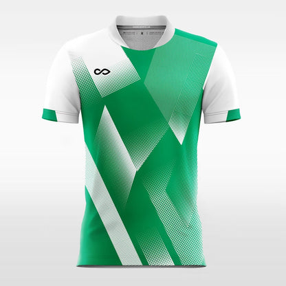 green soccer jersey