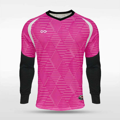 long sleeve jersey pink