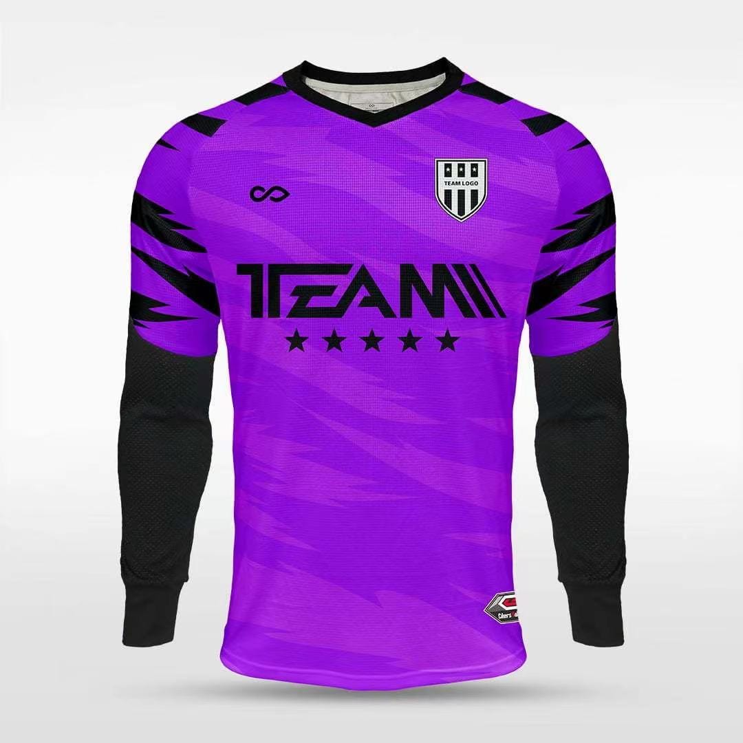 long sleeve jersey purple