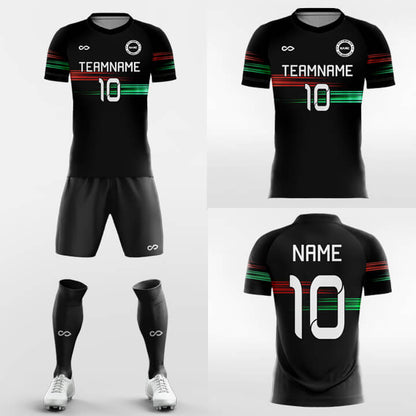 music soccer jersey