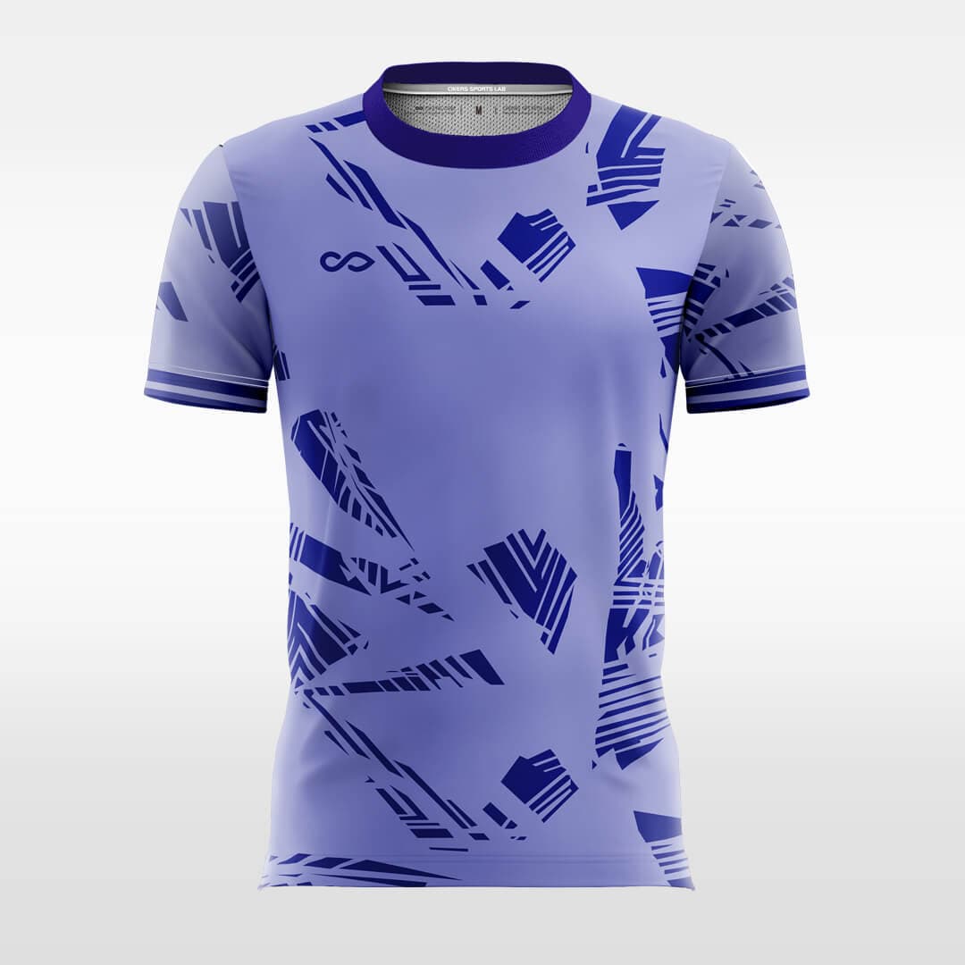 mystic mist custom short sleeve jersey