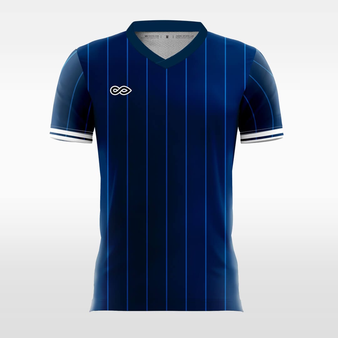 navy sublimated soccer jersey