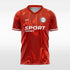orange soccer jersey for men sublimation