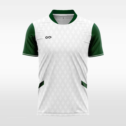 panda custom soccer jersey green sublimation