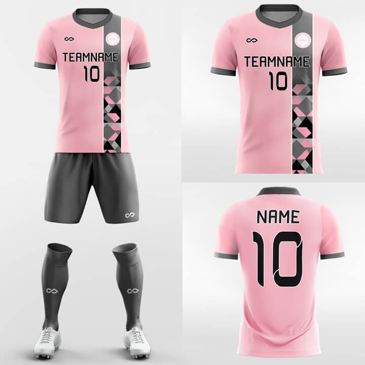 pink soccer jersey