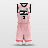 Pink - Custom Sublimated Basketball Uniform Set