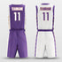 purple custom basketball jersey