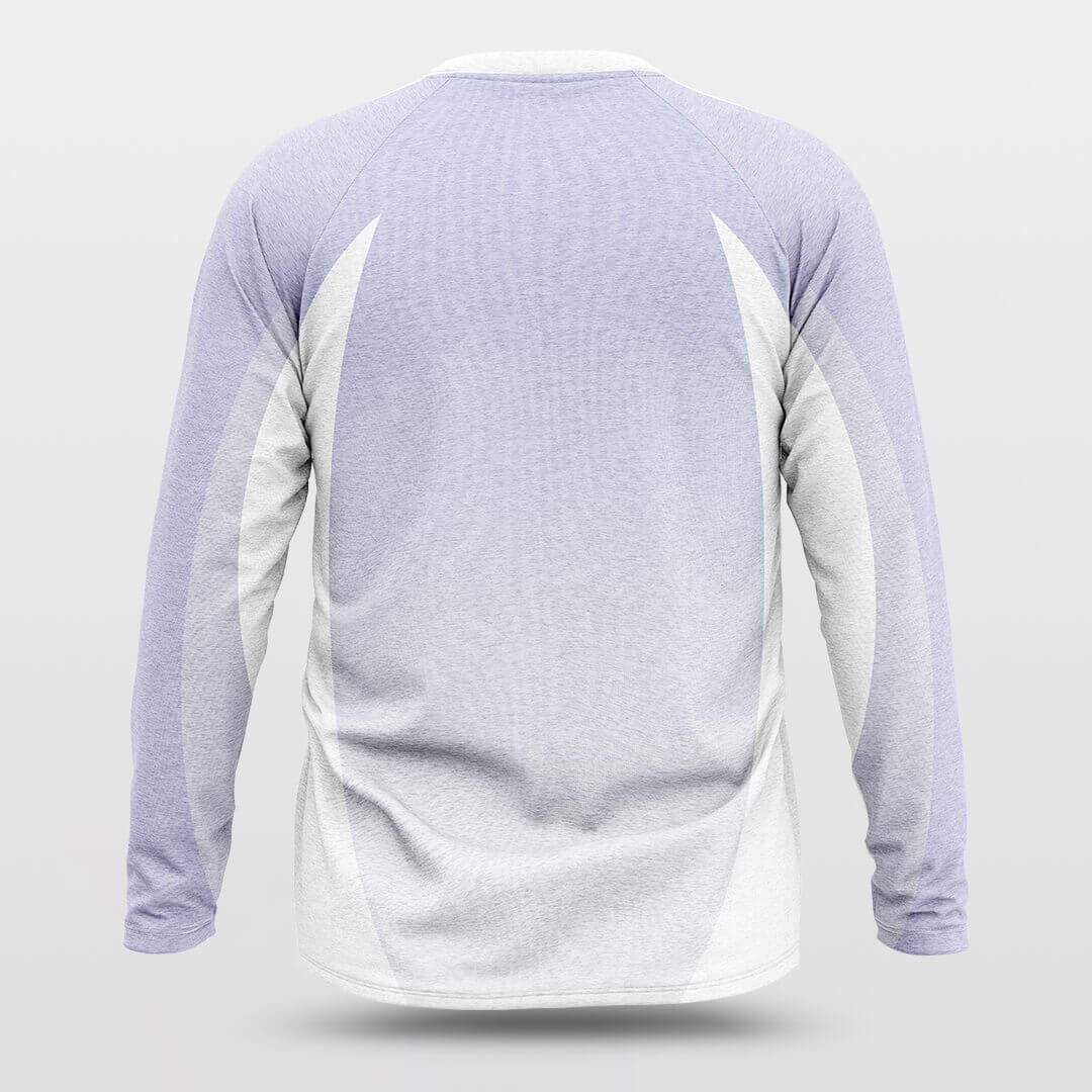 purple long sleeve jersey