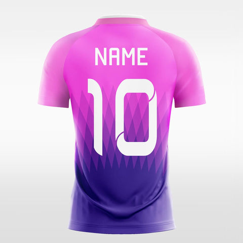 purple sublimated soccer jersey