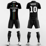 Rainbow Line - Custom Soccer Jerseys Kit Sublimated Design