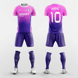 Rainbow Trajectory - Custom Soccer Jerseys Kit Sublimated for Team FT260324S