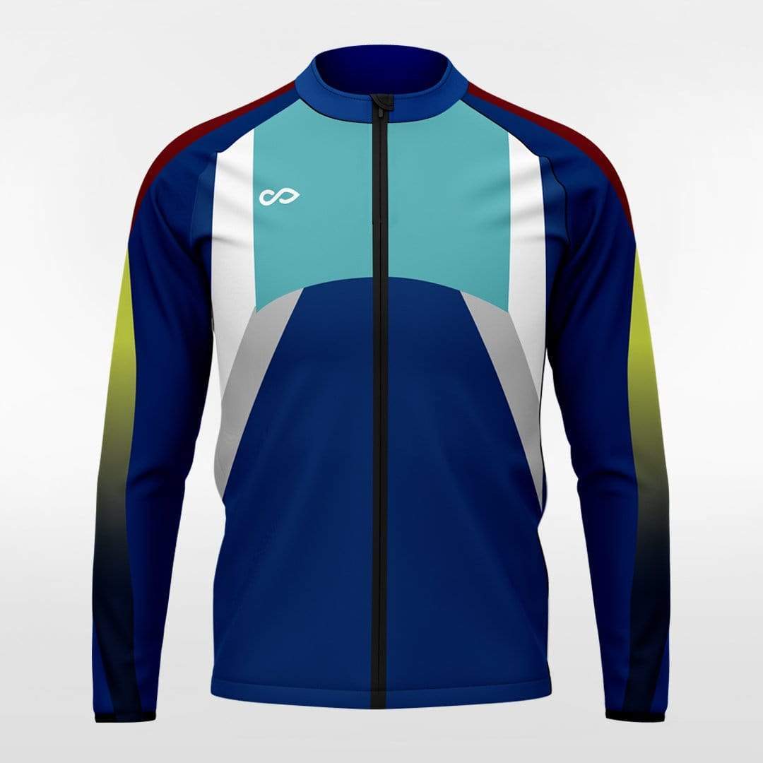 Retro Style 2 Customized Full-Zip Jacket Design