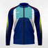 Retro Style 2 Customized Full-Zip Jacket Design