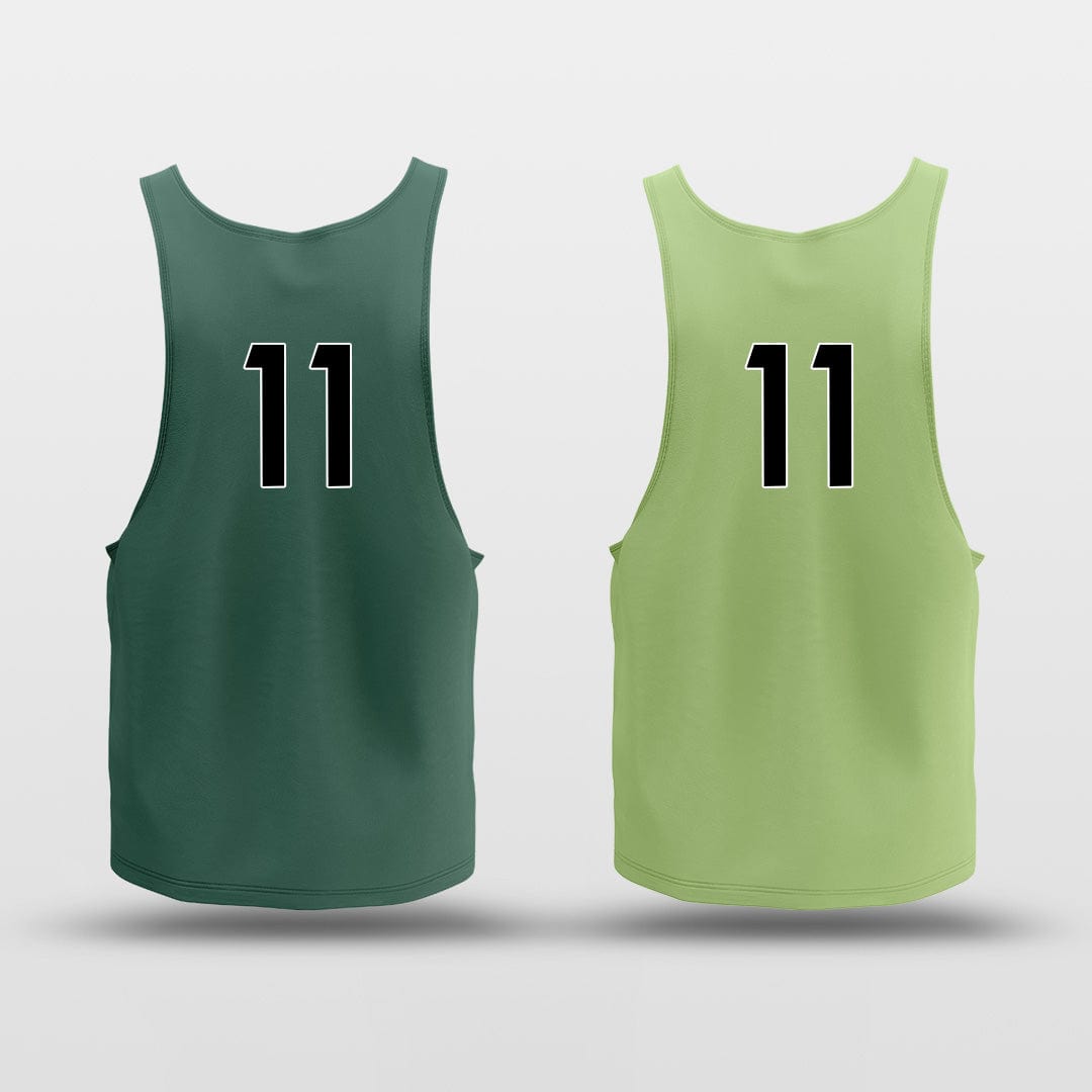 reversible basketball jersey top