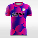 round dot custom soccer jersey