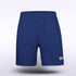 Blue Custom Adult Shorts Design