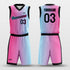 setting sun basketball jersey kit