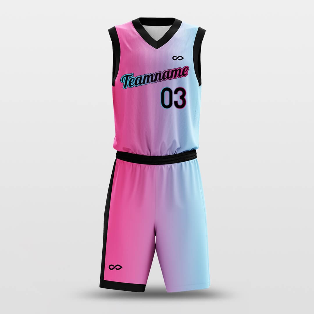 setting sun basketball jersey suit