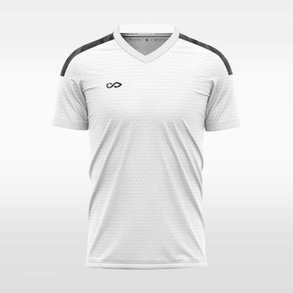 sublimated gray soccer jersey