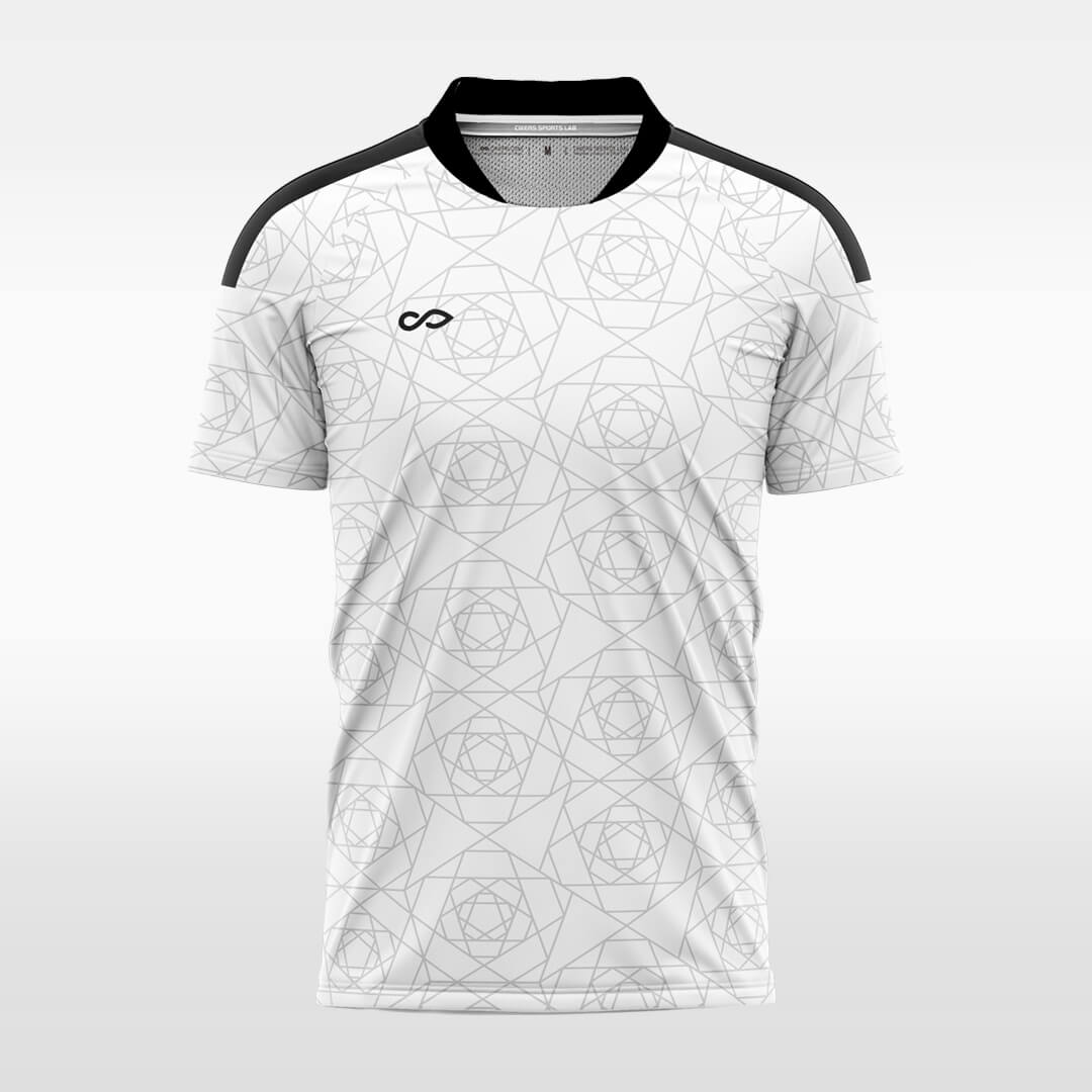  sublimated gray soccer jersey