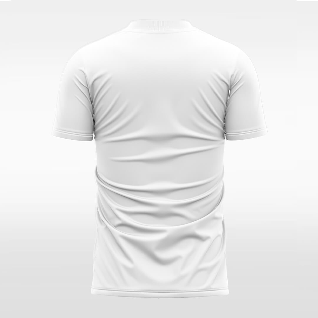  sublimated white soccer jersey