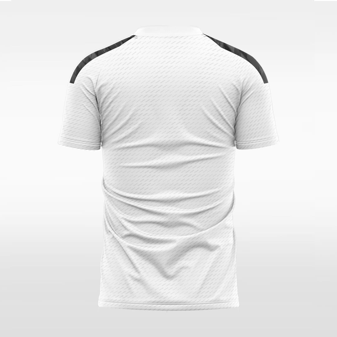   sublimated white soccer jersey