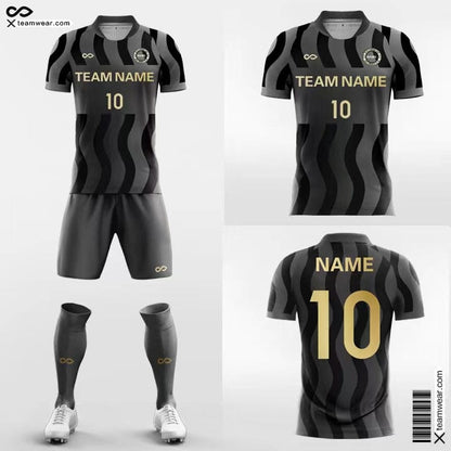 Wave Soccer Jersey Kit for School