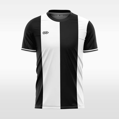 white custom soccer jersey