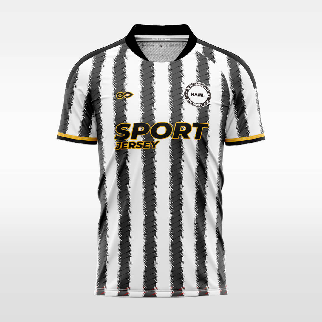  black soccer jersey for men sublimation