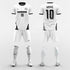 black custom soccer jerseys kit