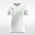 white short sleeve jersey