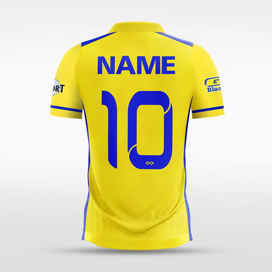 yellow soccer jerseys design